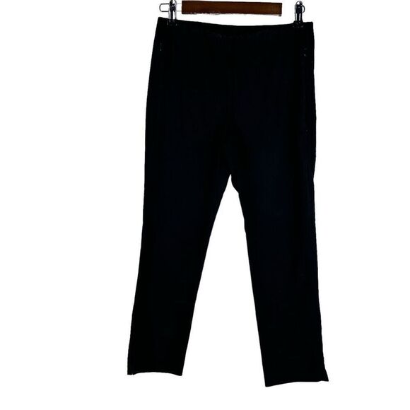 J. Jill Essential Cotton Stretch Black Pant size 4P - Picture 3 of 8